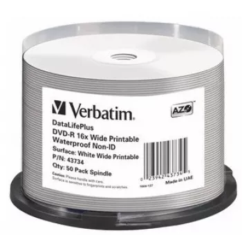 Verbatim DataLifePlus 4.7 GB DVD-R 50 vnt.
