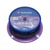 Verbatim DVD+R Double Layer 8x Matt Silver 25 vnt. verpstė