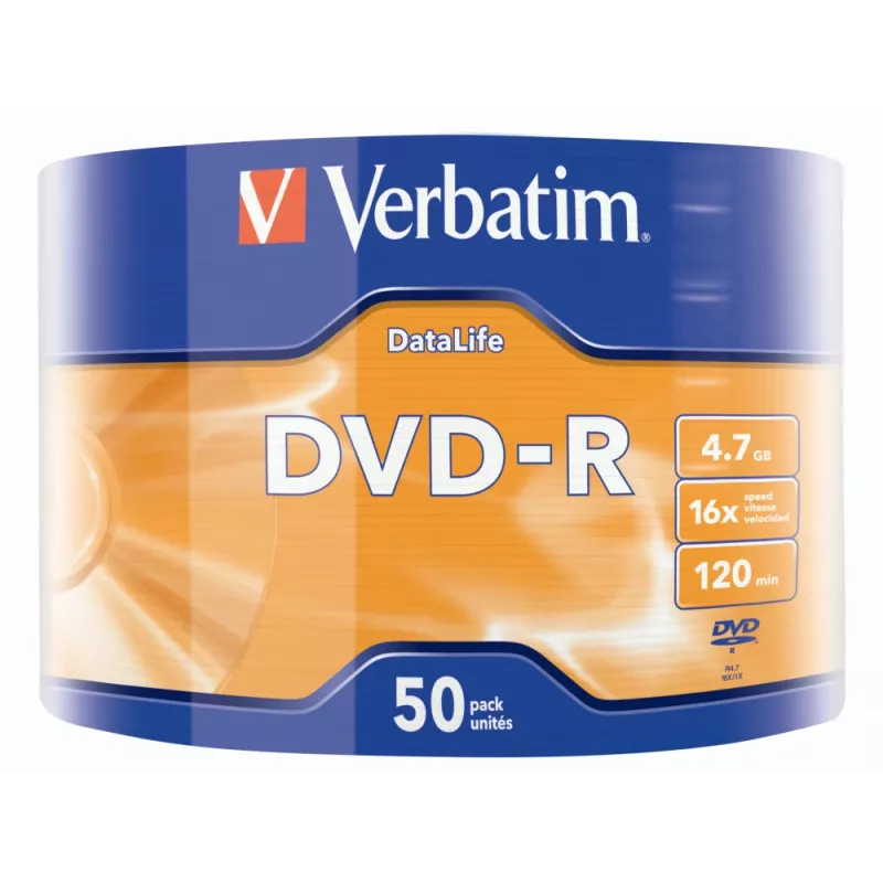 Verbatim 43791 tuščias DVD-R 4.7 GB 50 vnt. ritėje