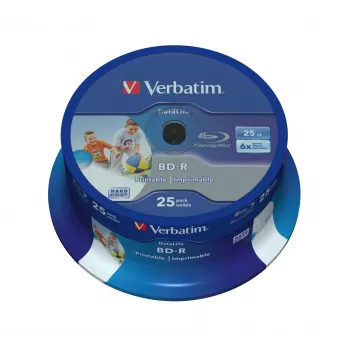 Verbatim 43811 tuščias BD-R diskas 25 GB 25 vnt.