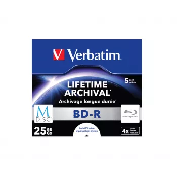 Verbatim M-Disc 4x BD-R 25 GB 5 vnt.