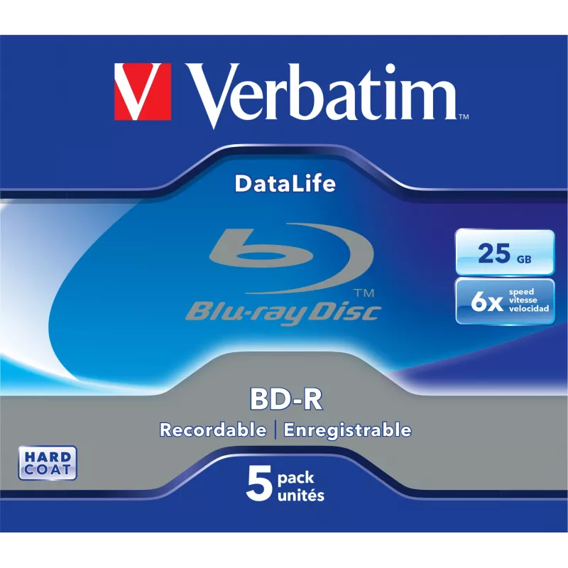 Verbatim DataLife 6x BD-R 25 GB 5 vnt.
