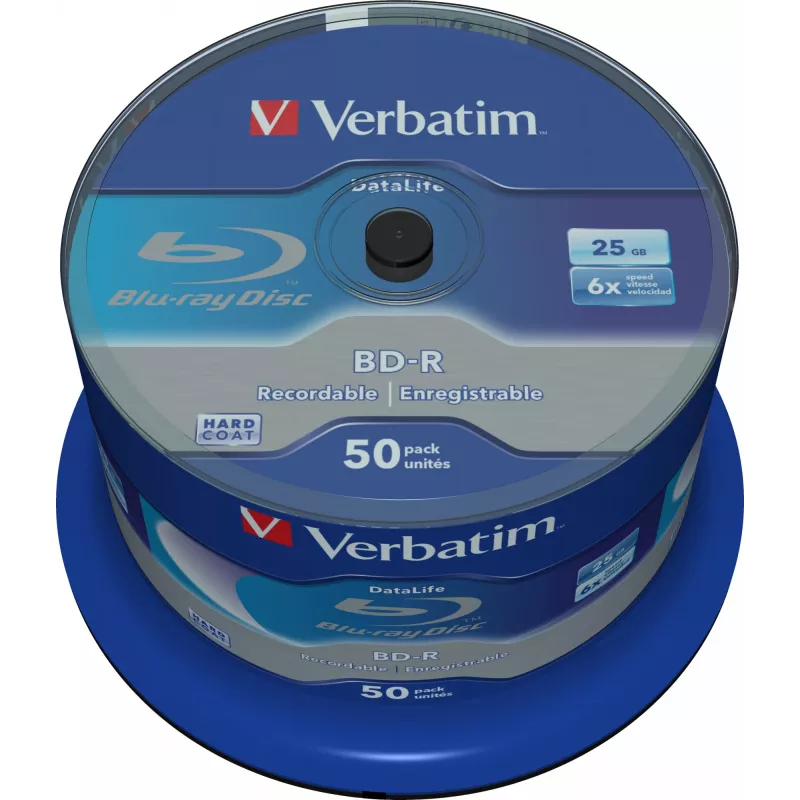 Verbatim Datalife 6x BD-R 25 GB 50 vnt. ritėje