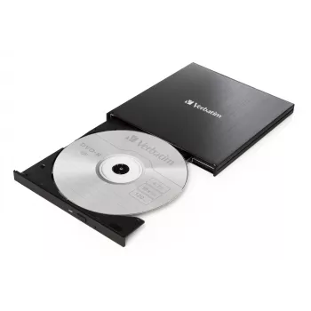 Verbatim 43886 išorinis optinis diskų įrenginys DVD±RW juodas