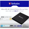 Verbatim 43888 optinis diskų įrenginys Blu-Ray DVD Combo juodas