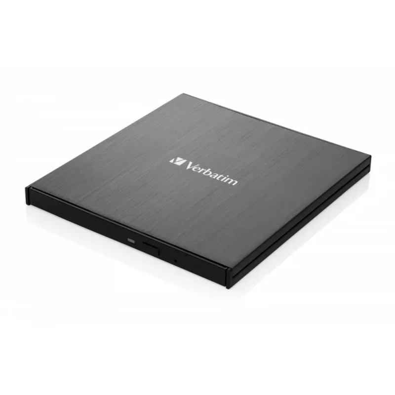 Verbatim 43889 išorinis Blu-Ray RW optinis diskų įrenginys, juodas