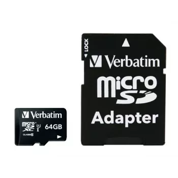 Flash atmintis Verbatim Premium 64GB MicroSDXC Class 10