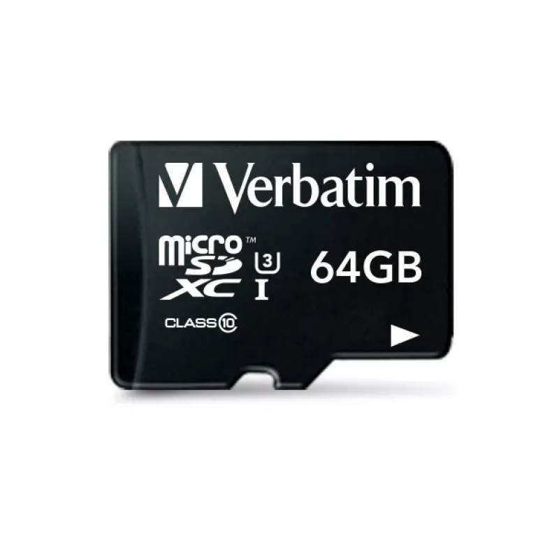Verbatim Pro 64 GB MicroSDXC UHS Class 10 atminties kortelė
