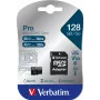 Verbatim Pro 128 GB MicroSDXC UHS-I Class 10 atminties kortelė