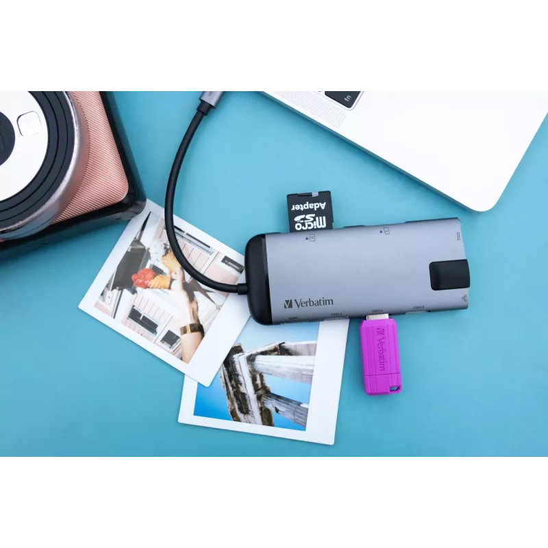 Verbatim Pro U3 256GB Micro SDXC kortelė, 256 GB, MicroSDXC, 10 klasė, UHS-I, 100 MB/s, 90 MB/s