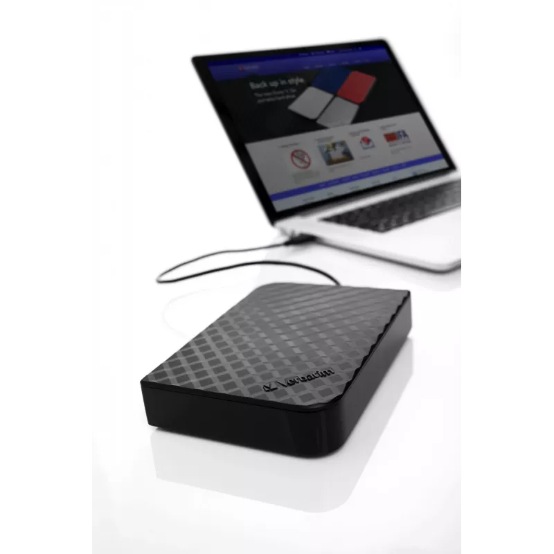 Verbatim Store 'n' Save 2TB USB 3.0, 2 TB, 3.2 Gen 1 (3.1 Gen 1), Juoda
