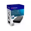 Verbatim Store 'n' Save 2TB USB 3.0, 2 TB, 3.2 Gen 1 (3.1 Gen 1), Juoda