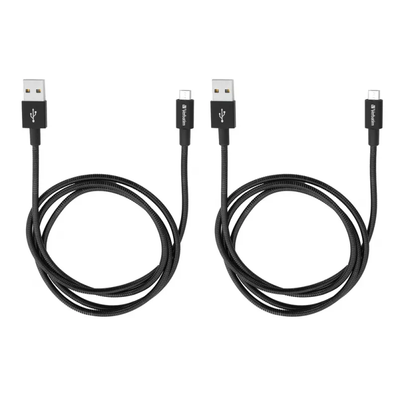Verbatim 48874 USB 3.2 Gen 1 laidas Micro-USB A / USB A 1 m juodas