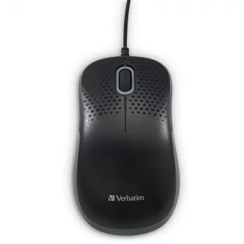 Verbatim 49024 tyli optinė pelė dešinei rankai, USB-A, 1000 DPI