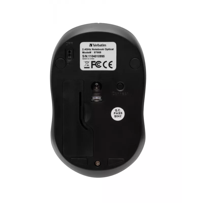 Verbatim Go Nano pelė Office RF Wireless 1600 DPI