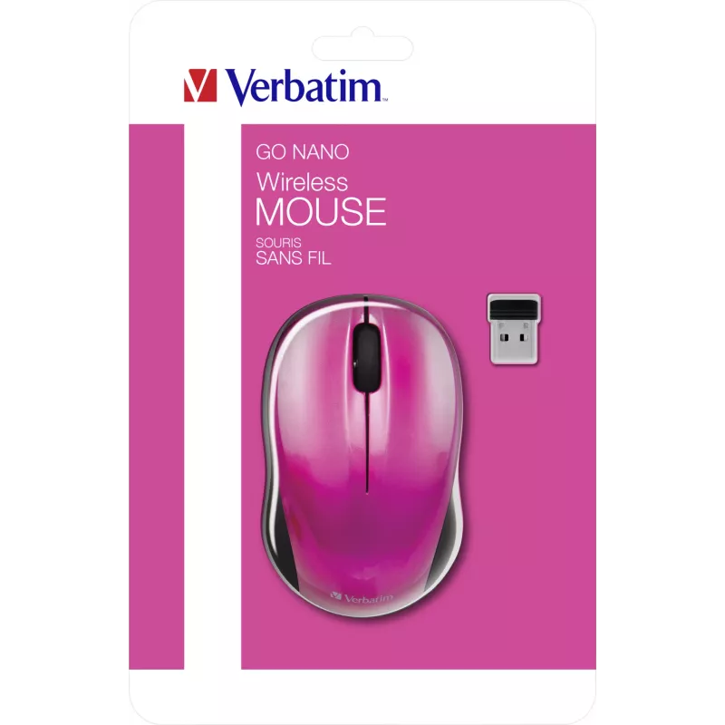 Verbatim Go Nano pelė Office RF Wireless 1600 DPI