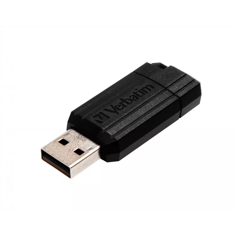 Verbatim PinStripe 32 GB USB atmintukas, juodas