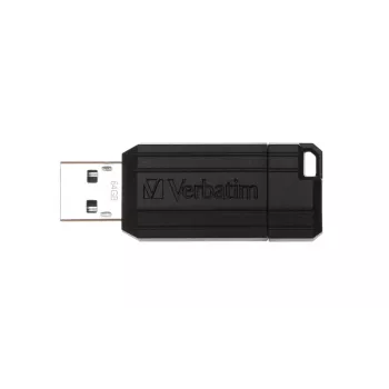Verbatim PinStripe USB atmintinė 64 GB juoda