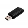 Verbatim PinStripe USB atmintinė 64 GB juoda