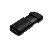 Verbatim PinStripe USB atmintinė 64 GB juoda