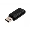 Verbatim PinStripe USB atmintukas 128 GB juodas