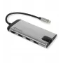 Verbatim 49142 USB-C dokas / prievadų replikatorius USB 3.2 Gen 1 Type-C juodas, sidabrinis