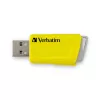 Verbatim Store 'n' Click 3x16 GB USB atmintukas - Raudonas/Mėlynas/Geltonas