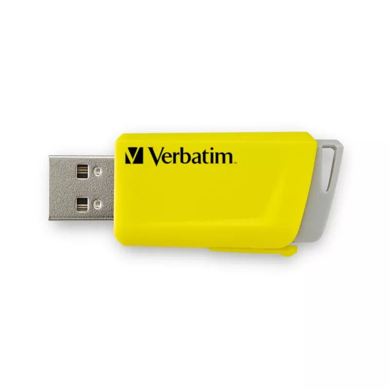 Verbatim Store 'n' Click 3x16 GB USB atmintukas - Raudonas/Mėlynas/Geltonas