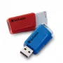Verbatim Store 'n' Click USB 3.2 Gen 1 atmintukas 2x32 GB raudonas/mėlynas