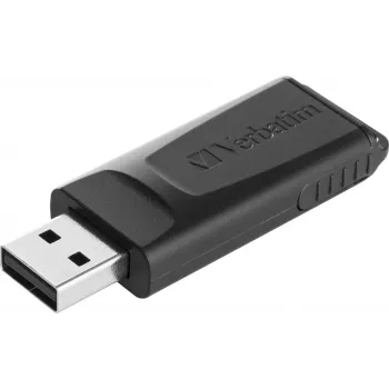 Verbatim Slider USB atmintinė 128GB juoda