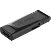 Verbatim Slider USB atmintinė 128GB juoda