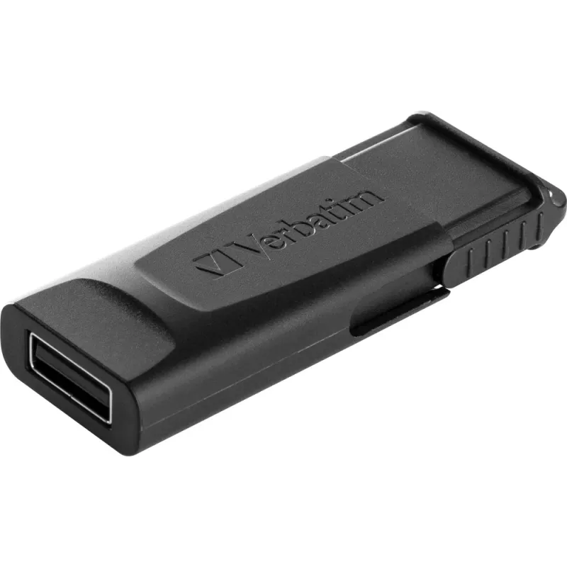Verbatim Slider USB atmintinė 128GB juoda