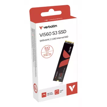 SSD diskas Verbatim 512GB M.2 6 Gbit/s Vi560 S3