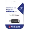 Verbatim Store 'n' Go USB atmintukas 64 GB USB Type-C 3.2 Gen 1 (3.1 Gen 1) Juodas