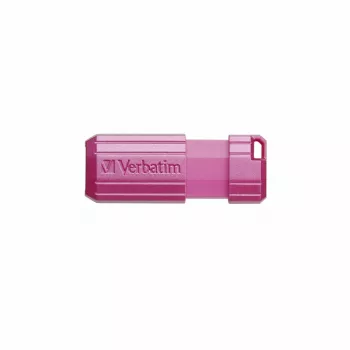 Verbatim PinStripe USB atmintukas 128 GB USB Type-A 2.0 Rožinis
