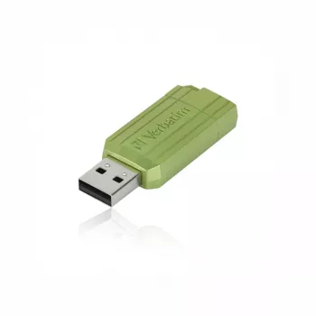 Verbatim PinStripe USB atmintukas 128 GB USB Type-A 2.0 Žalias