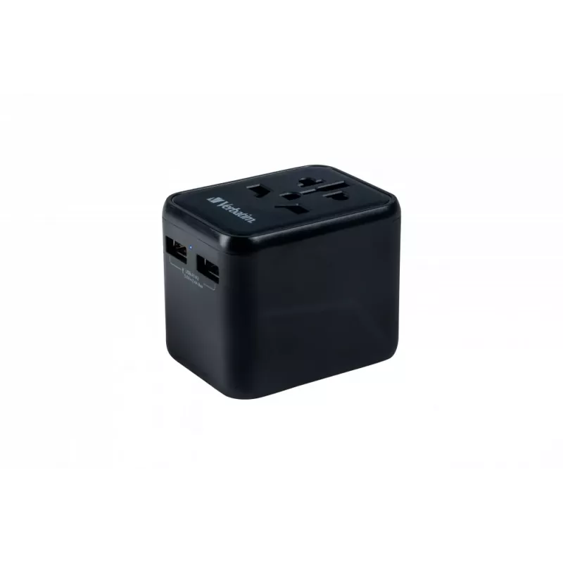 Verbatim 49543 universalus kelioninis adapteris Juodas