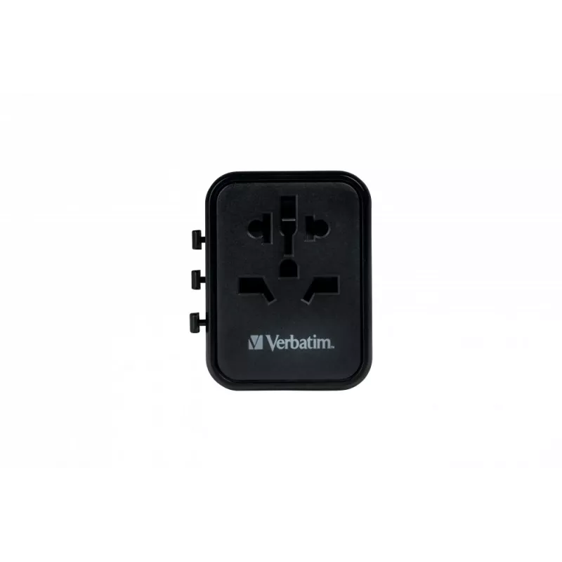 Verbatim 49544 universalus kelioninis adapteris juodas