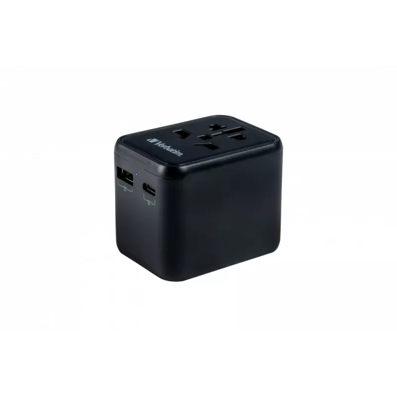 Verbatim 49544 universalus kelioninis adapteris juodas