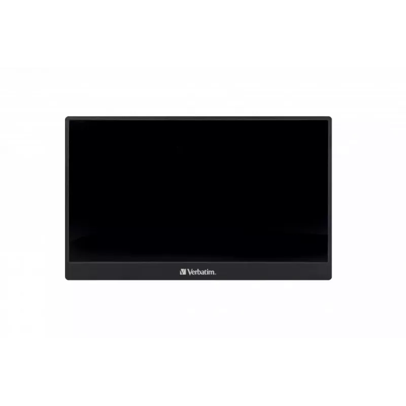 Verbatim 49590 nešiojamas monitorius 35,6 cm (14 colių) Full HD LCD juodas
