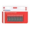 Verbatim AAA šarminės baterijos, 1.5V, 10 vnt. / V49874