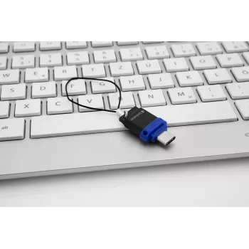 Verbatim Store 'n' Go Dual USB 3.0 32 GB USB-C / USB-A mėlyna
