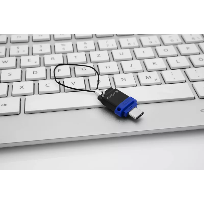 Verbatim Store 'n' Go Dual USB 3.0 32 GB USB-C / USB-A mėlyna