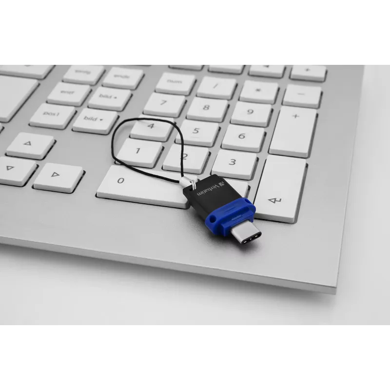 Verbatim Store 'n' Go Dual USB 3.0 32 GB USB-C / USB-A mėlyna
