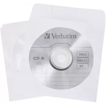 Verbatim CD vokeliai (popieriniai) 100 vnt.