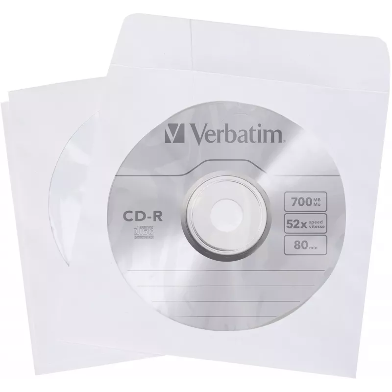 Verbatim CD Vokeliai 50 vnt.