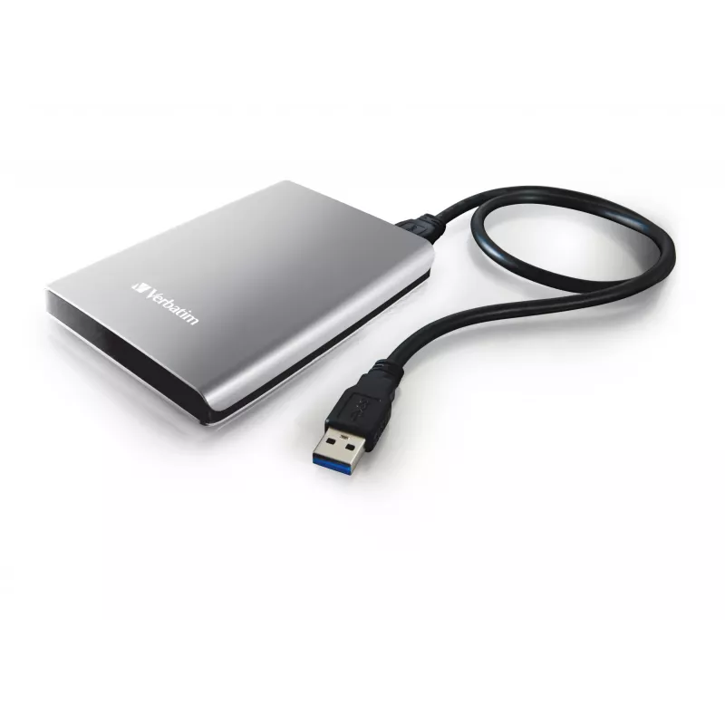 Verbatim Store 'n' Go USB 3.0 nešiojamas kietasis diskas 1 TB sidabrinis