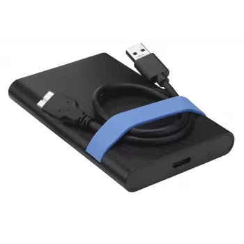 Verbatim Store'N'Go Enclosure Kit — korpusas HDD/SSD, juodas/mėlynas, 2.5 colio