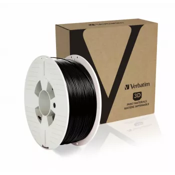 Verbatim 55318 3D spausdinimo medžiaga Polilaktido rūgštis (PLA) Juoda 1 kg
