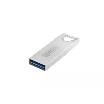 MyMedia MyAlu USB 3.2 Gen 1 64 GB atmintukas, sidabrinis